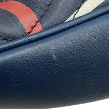 Load image into Gallery viewer, GUCCI GG Marmont Ghost Shoulder Bag Blue443499 Leather