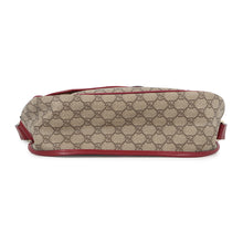 将图像加载到图库查看器中,GUCCI Shoulder Bag Beige/Red201732 GG Supreme Leather