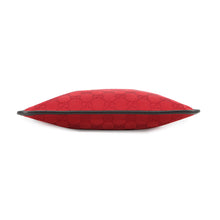 将图像加载到图库查看器中,GUCCI GG Canvas Shoulder Bag Red/Black0190348 GG Canvas Leather
