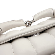 将图像加载到图库查看器中,GUCCI Horsebit SmallBag White764339 Leather Size Small