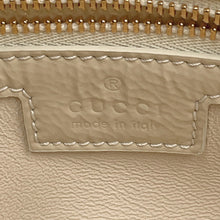 将图像加载到图库查看器中,GUCCI Double G ChainShoulder Bag Ivory795902 Patent Leather