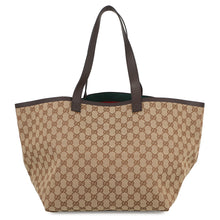 将图像加载到图库查看器中,GUCCI Tortissima Tote Bag Beige/Brown788203 GG Canvas Leather Size Medium
