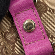 Load image into Gallery viewer, GUCCI Abbey Beige/Pink130736 GG Canvas Leather