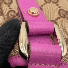 Load image into Gallery viewer, GUCCI Abbey Beige/Pink130736 GG Canvas Leather