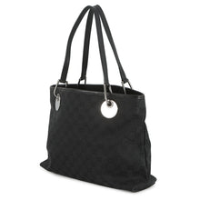 Load image into Gallery viewer, GUCCI GG Canvas Handbag Black120837 GG Canvas