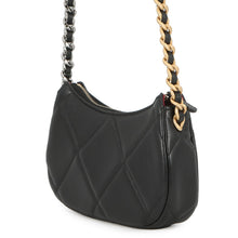 将图像加载到图库查看器中,CHANEL CHANEL19 Matelasse SmallHobo Bag BlackAP3676 Lambskin