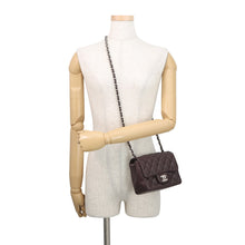 Load image into Gallery viewer, CHANEL Mini Materasse Chain Shoulder BordeauxA35200 Caviar Leather