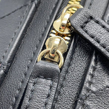 Load image into Gallery viewer, CHANEL Matelasse Trunk Vanity Chain Shoulder BlackAS3344 Leather