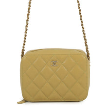 Load image into Gallery viewer, CHANEL ChainShoulder Mini Camera Bag Olive GreenAP2426 Caviar Leather