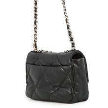 Load image into Gallery viewer, CHANEL CHANEL19 Matelasse Shoulder Bag BlackAS1160-B07327-94305 Shiny Lambskin