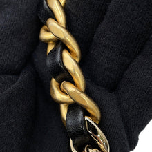 Load image into Gallery viewer, CHANEL CHANEL19 Matelasse Shoulder Bag BlackAS1160-B07327-94305 Shiny Lambskin