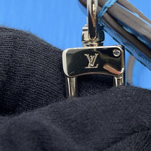 将图像加载到图库查看器中,LOUIS VUITTON Petit Sac Plat BlueM80167 Epi Leather