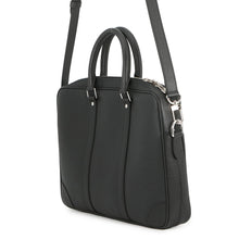 Load image into Gallery viewer, LOUIS VUITTON Porte Documan Voyagej BlackM30975 Taiga Leather