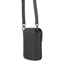 Load image into Gallery viewer, LOUIS VUITTON SPadlock Vertical Wearable Wallet NoirM81524 Monogram・Taurillon