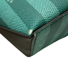将图像加载到图库查看器中,LOUIS VUITTON Weekend tote Green/YellowM59919 Damier stripe Size PM