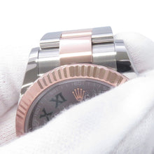 Load image into Gallery viewer, ROLEX Datejust W41mm Stainless Steel K18PG Slate Dial126331