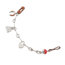 Load image into Gallery viewer, HERMES Bijoux de Bag Charm Fauve/Rouge Coeur Metal Box Calf Leather