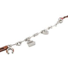 Load image into Gallery viewer, HERMES Bijoux de Bag Charm Fauve/Rouge Coeur Metal Box Calf Leather