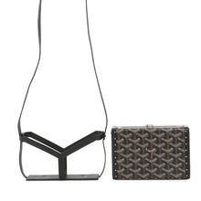 Load image into Gallery viewer, GOYARD Menodiaire Shoulder Bag BlackMINA08PMLTY01CL01P PVC Leather