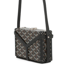 Load image into Gallery viewer, GOYARD Menodiaire Shoulder Bag BlackMINA08PMLTY01CL01P PVC Leather