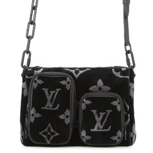 Load image into Gallery viewer, LOUIS VUITTON Keepall Bandouliere NoirM45438 Monogram Eclipse Tuftage Size 25