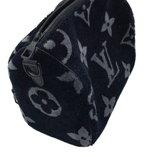 Load image into Gallery viewer, LOUIS VUITTON Keepall Bandouliere NoirM45438 Monogram Eclipse Tuftage Size 25