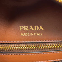 将图像加载到图库查看器中,PRADA Bowling 2-way Handbag Brown/Multicolor1BB030 Leather PVC