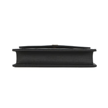 将图像加载到图库查看器中,SAINT LAURENT PARIS Cassandra Envelope Chain Wallet Black393953BOW011000 Leather