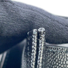 将图像加载到图库查看器中,SAINT LAURENT PARIS Cassandra Envelope Chain Wallet Black393953BOW011000 Leather