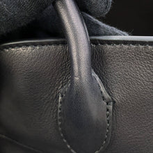 Load image into Gallery viewer, The Row Soft Margaux BlackW1586L72BLSG Leather Size 12