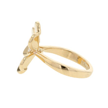 Load image into Gallery viewer, Van Cleef & Arpels Frivole Ring 1 flower Size Small 42/#2VCARP2DS42/VCARP2DS00 18K Yellow Gold