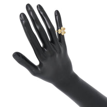Load image into Gallery viewer, Van Cleef & Arpels Frivole Ring 1 flower Size Small 42/#2VCARP2DS42/VCARP2DS00 18K Yellow Gold