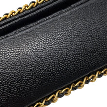 Load image into Gallery viewer, CHANEL Mini Matelasse ChainShoulder Bag BlackAS3467 Caviar Leather