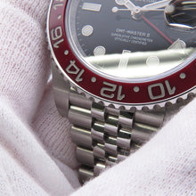 将图像加载到图库查看器中,ROLEX GMT Master II W40mm Stainless Steel Black Dial126710BLRO