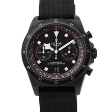 将图像加载到图库查看器中,TUDOR Pelagos FXD Chrono W43mm BlackCarbon Fabric Black DialM25827KN-0001