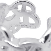 Load image into Gallery viewer, HERMES Chaine d'Ancre Anchene Ring Size GM/51/#11 SV925