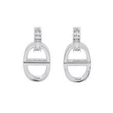 将图像加载到图库查看器中,HERMES Chaine d'Ancre Earrings SV925