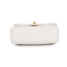 Load image into Gallery viewer, CHANEL Matelasse Top Handle ChainShoulder Bag WhiteAS5702-B21431-10601 Caviar Leather Size Small