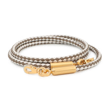 Load image into Gallery viewer, HERMES Villevolte Shoulder Strap Etoupe/Nata Swift Leather Size Total length 42.5 "