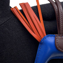 Load image into Gallery viewer, HERMES Rodeo Blue France/Carnelian/RougeSellier Lambskin Size PM
