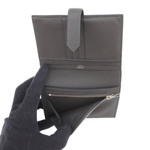 将图像加载到图库查看器中,HERMES Bean compact Ardoise Veau Madame