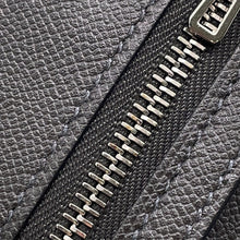 将图像加载到图库查看器中,HERMES Bean compact Ardoise Veau Madame