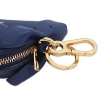 Load image into Gallery viewer, LOEWE Bunny Stars Animal Bag Charm Blue/Gold199.30ST40 Leather