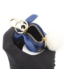 Load image into Gallery viewer, LOEWE Bunny Stars Animal Bag Charm Blue/Gold199.30ST40 Leather