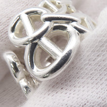 将图像加载到图库查看器中,HERMES Chaine d'Ancre Anchene Ring Size GM/47/#7 SV925