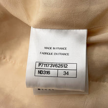Load image into Gallery viewer, CHANEL CC LogoButton TweedJacket Size 34 Pink/BlackP71173 Wool76% Acryl22% Polyester1% Polyamide1%