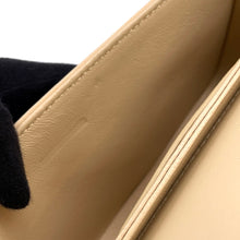 将图像加载到图库查看器中,SAINT LAURENT PARIS Solferino Shoulder Bag Beige/Black739139 Nubuck Leather Patent Leather Size Small