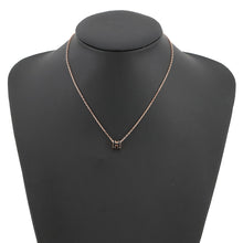 Load image into Gallery viewer, HERMES Pop Ash Necklace Size Mini Black Gold Plated Lacquer