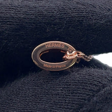 Load image into Gallery viewer, HERMES Pop Ash Necklace Size Mini Black Gold Plated Lacquer