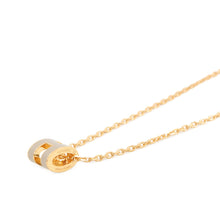 将图像加载到图库查看器中,HERMES Pop Ash Necklace Size Mini Marong rasse Gold Plated Lacquer